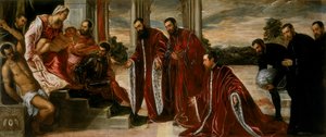 Madonna of the Treasurers, 1567 av Jacopo Robusti Tintoretto