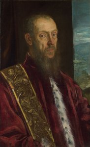 Portrett av Vincenzo Morosini, ca. 1575 av Jacopo Robusti Tintoretto