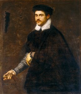 Portrett av en ung mann av Jacopo Robusti Tintoretto