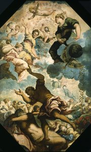 The Dreams of Men, midten av 1500-tallet av Jacopo Robusti Tintoretto