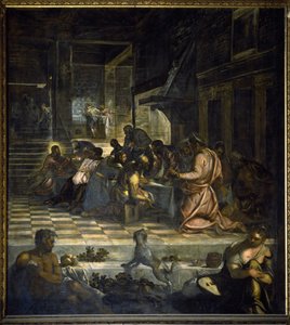 Det siste måltid av Jacopo Robusti Tintoretto