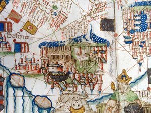Renessansekart over Europa, Jacopo Russo (etter), 1528