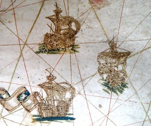 Renessansekart over Europa, Jacopo Russo (etter) 1528