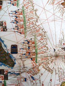 Renessansekart over Europa, Jacopo Russo (etter), 1528 av Jacopo Russo