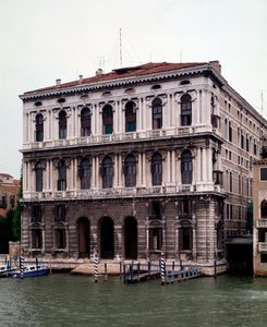 Fasade av Corner della Ca Grande-palasset