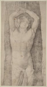 Sankt Sebastian, ca. 1509 (gravering) av Jacopo de