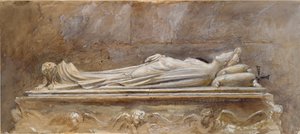 Ilaria del Carrettos grav i Duomo, Lucca, 10. august-26. september 1874