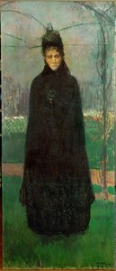 Komtesse Castiglione, elskerinne til keiser Napoleon III og hemmelig utsending for den italienske statsministeren Cavour og kong Victor-Emanuel av Jacques-Emile Blanche