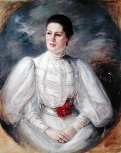 Portrett av en kvinne av Jacques Emile Blanche