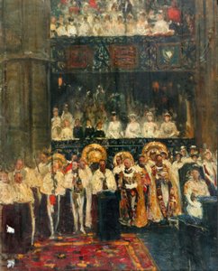 Kroningen av George V av Jacques Emile Blanche