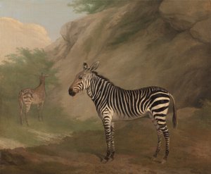 Sebra av Jacques-Laurent Agasse