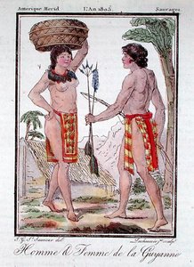 Indianere fra Fransk Guyana, fra 