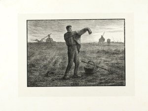 Kveld av Jacques Adrien Lavieille