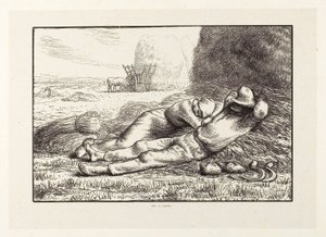 Middagstid av Jacques Adrien Lavieille