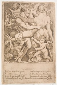 Den brennende Jupiter av Jacques Androuet Ducerceau d.Æ.