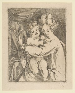 Madonna og barn, 1612-16. av Jacques Bellange