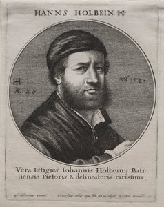 Portrett av Hans Holbein av Jacques Bellange