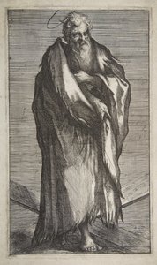 Saint Andrew, 1595-1616. av Jacques Bellange