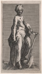 Sankt Judas (eller Sankt Matthias) av Jacques Bellange