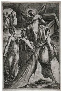 De hellige kvinnene ved graven av Jacques Bellange