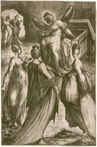 De tre Maryene ved graven. av Jacques Bellange