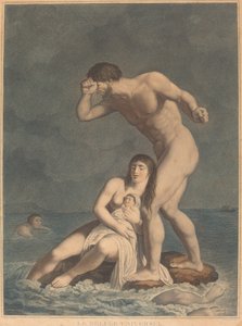 Den universelle flommen av Jacques Bonnefoy after Michel Honoré Bounieu