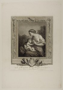 First Age of Cupid (gravering) av Jacques Bouillard