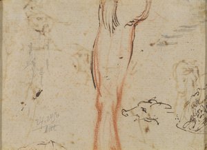 Et bein og et grisehode av Jacques Callot