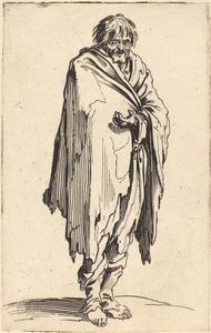 Tigger med bare hode og føtter av Jacques Callot