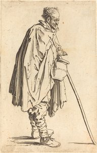 Tigger med gryte, ca. 1622. av Jacques Callot