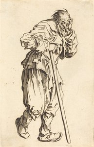 Tigger med en pinne, ca. 1622. av Jacques Callot