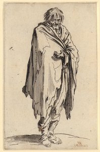 Tigger med bare føtter, plate 12 fra serien «Tiggerne» av Jacques Callot