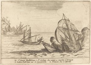 Ombordstigning av Petaccio av Jacques Callot
