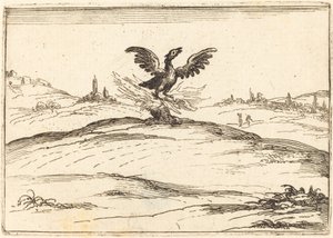 Brennende Phoenix av Jacques Callot