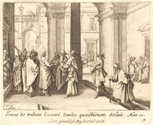 Cæsars mynt av Jacques Callot
