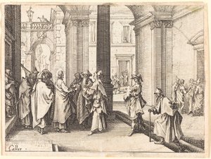 Cæsars mynt av Jacques Callot
