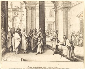 Cæsars mynt, 1635. av Jacques Callot