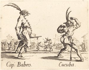 Lokk. Babeo og Cucuba, ca. 1622. av Jacques Callot