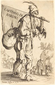 Kaptein for baronene av Jacques Callot