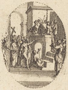 Kristus før Pilatus av Jacques Callot