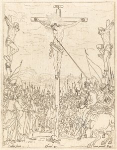 Kristus på korset av Jacques Callot