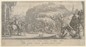 Kristus bærer korset av Jacques Callot