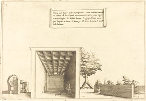 kirke i Kairo av Jacques Callot