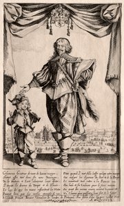 Claude Deruet og hans sønn av Jacques Callot