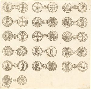 Mynter [plate 10] av Jacques Callot