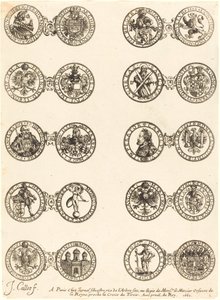 Mynter [plate 1] av Jacques Callot
