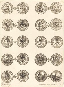 Mynter [plate 2] av Jacques Callot