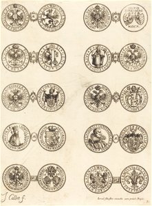 Mynter [plate 3]. av Jacques Callot