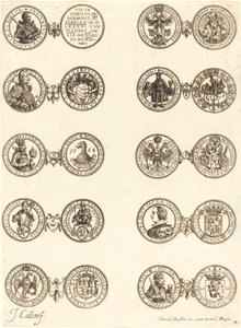 Mynter [plate 4] av Jacques Callot