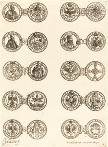 Mynter [plate 6]. av Jacques Callot